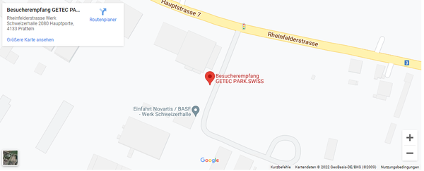 Bild vergrößern: Anfahrt